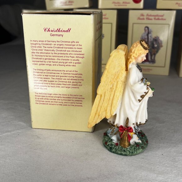 The International Santa Claus Collection Angel Figurine Christkindl Germany 1992 - Picture 5 of 9
